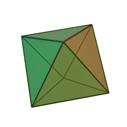 animated gif of an octahedron