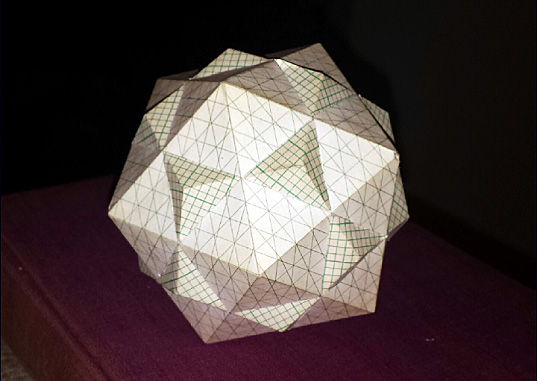 Paper model of a Dodecahedron-Isocshedron compound