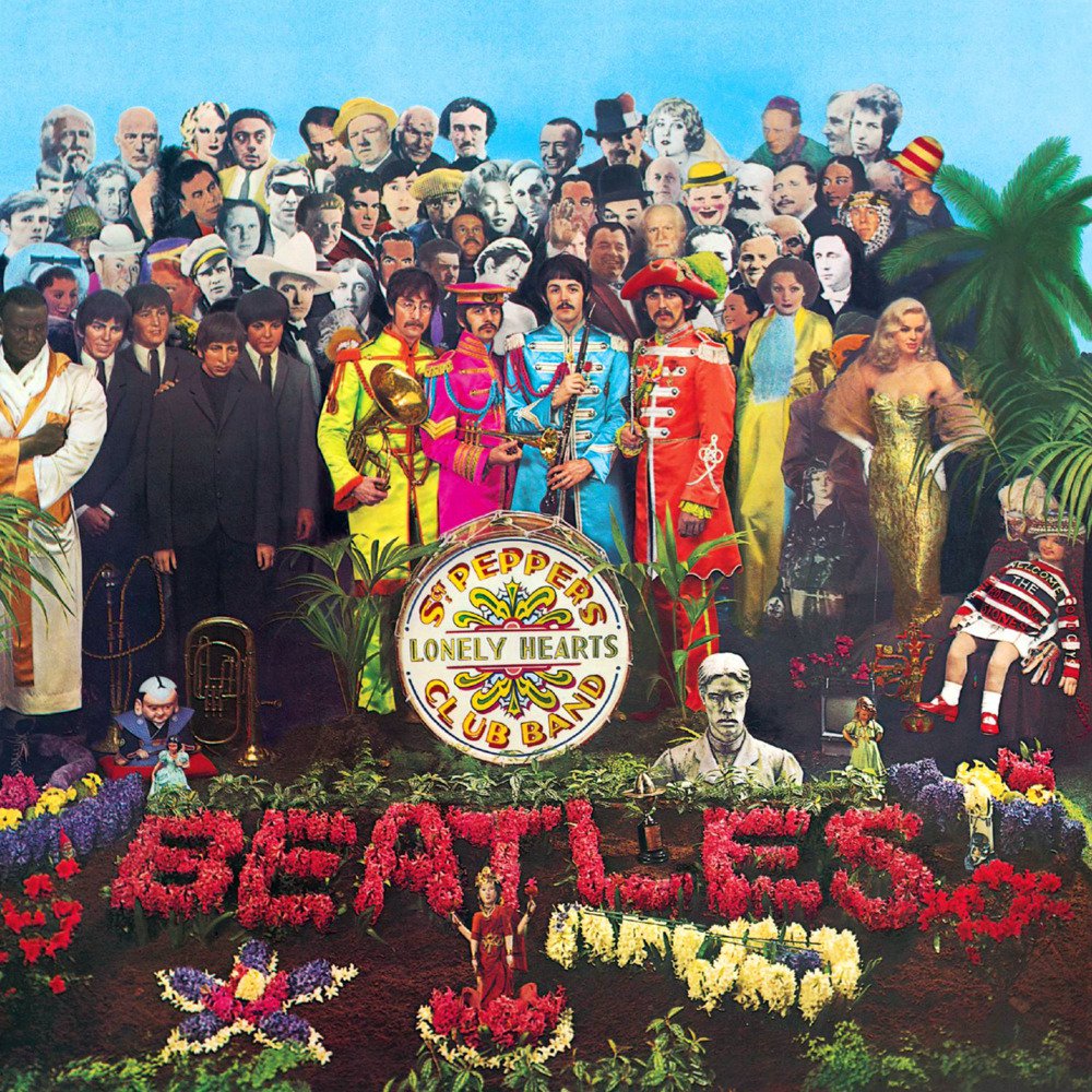 Cover of "Sgt. Pepper" album by The Beatles