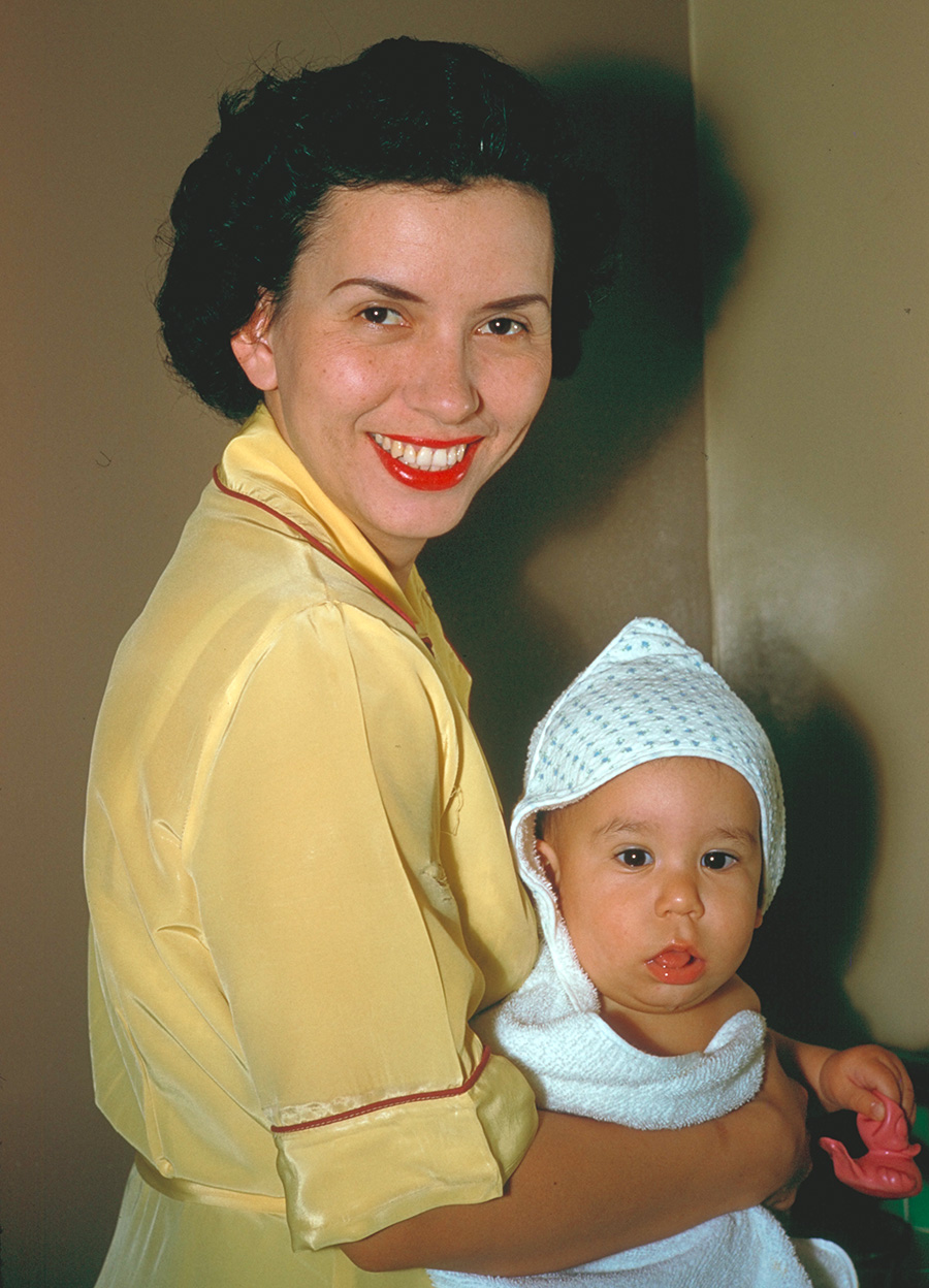 photo of Sheila & Glenn Zucman circa 1955