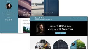 screen cap of 2 of Ryan Cowles websites