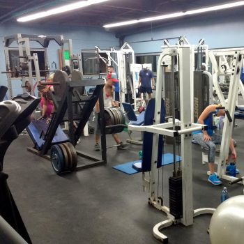 Newport Aquatic Center weight room
