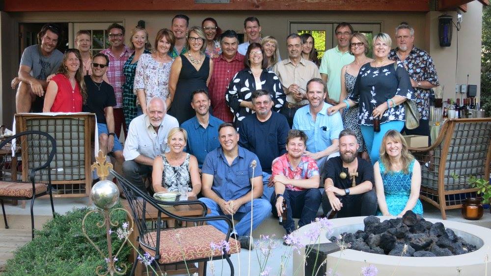 Chris & Linda Hamm Conte's Disneyland Entertainment Art Department reunion party, Pasadena, CA, Saturday 13 August 2016