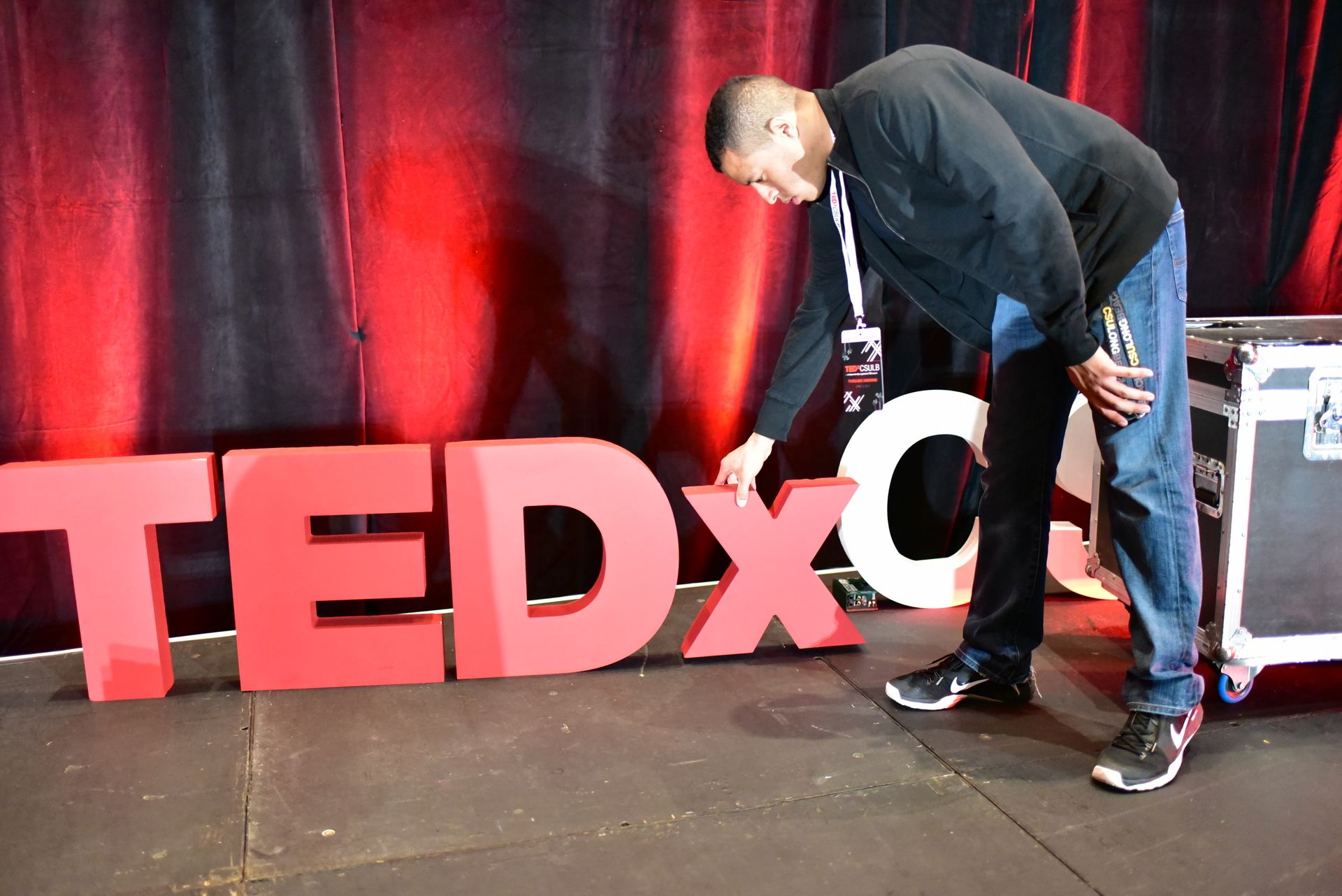 TEDxCSULB marketing director Eric Crenshaw