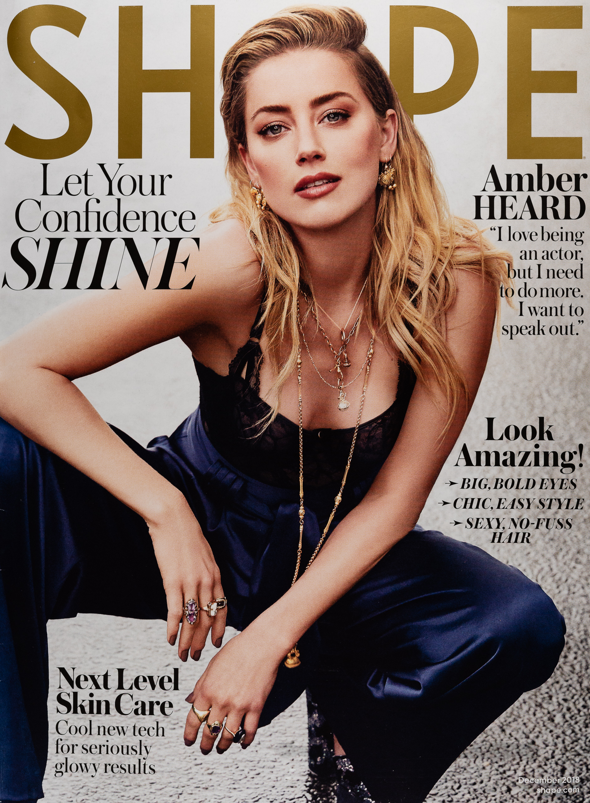 Amber Heard, Shape, 2018 - Glenn Zucman / blog