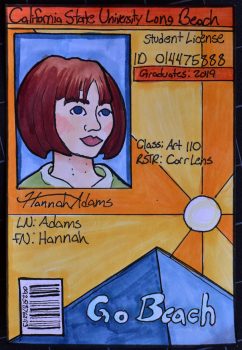 Hannah Adams’ Colored Marker ID Cards