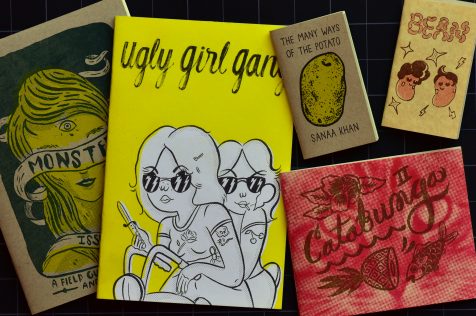some zines from Tiny Splendor Press that I bought at Small World Books